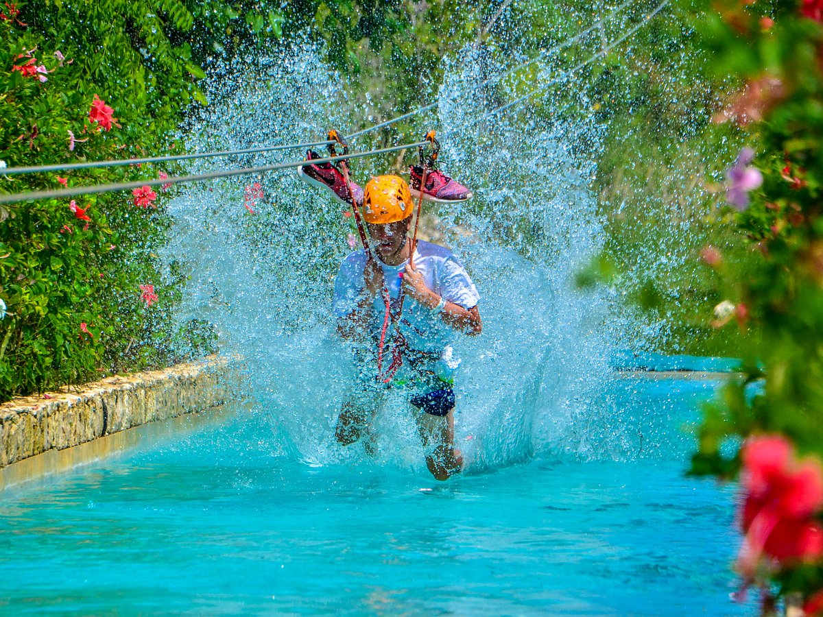 Zip line adventure in Punta Cana