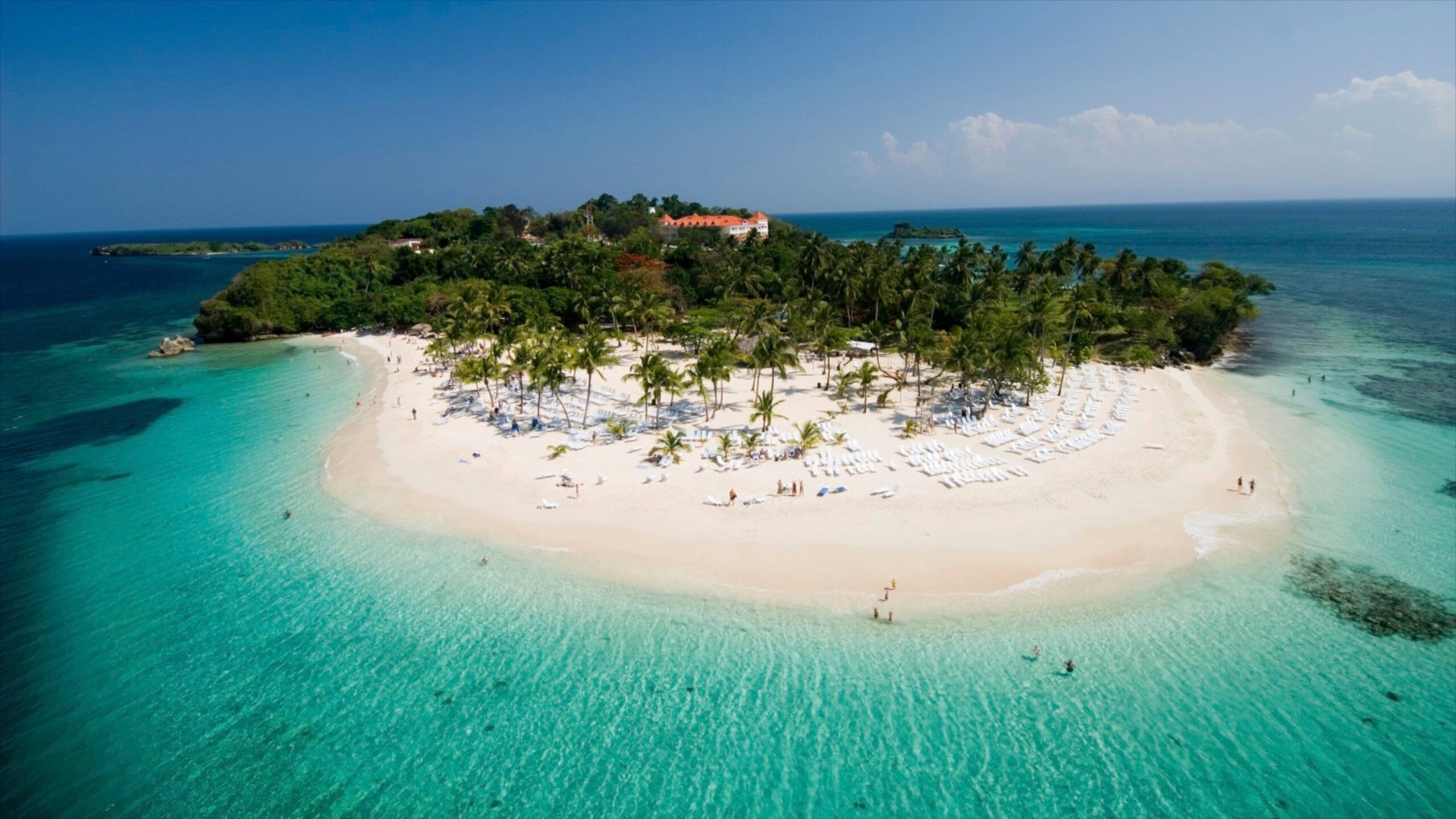 Samana Peninsula tropical coastline