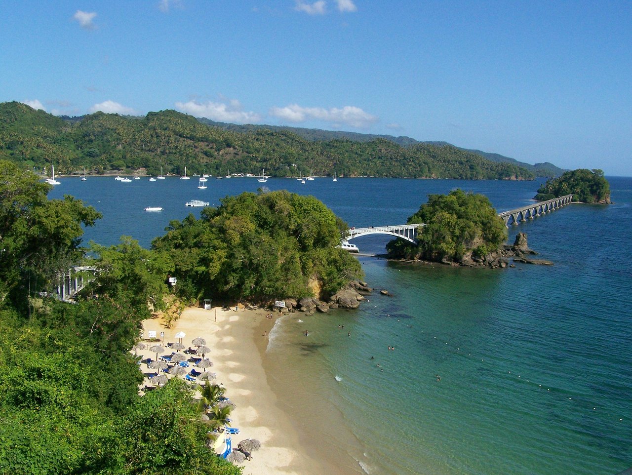 Samana island view