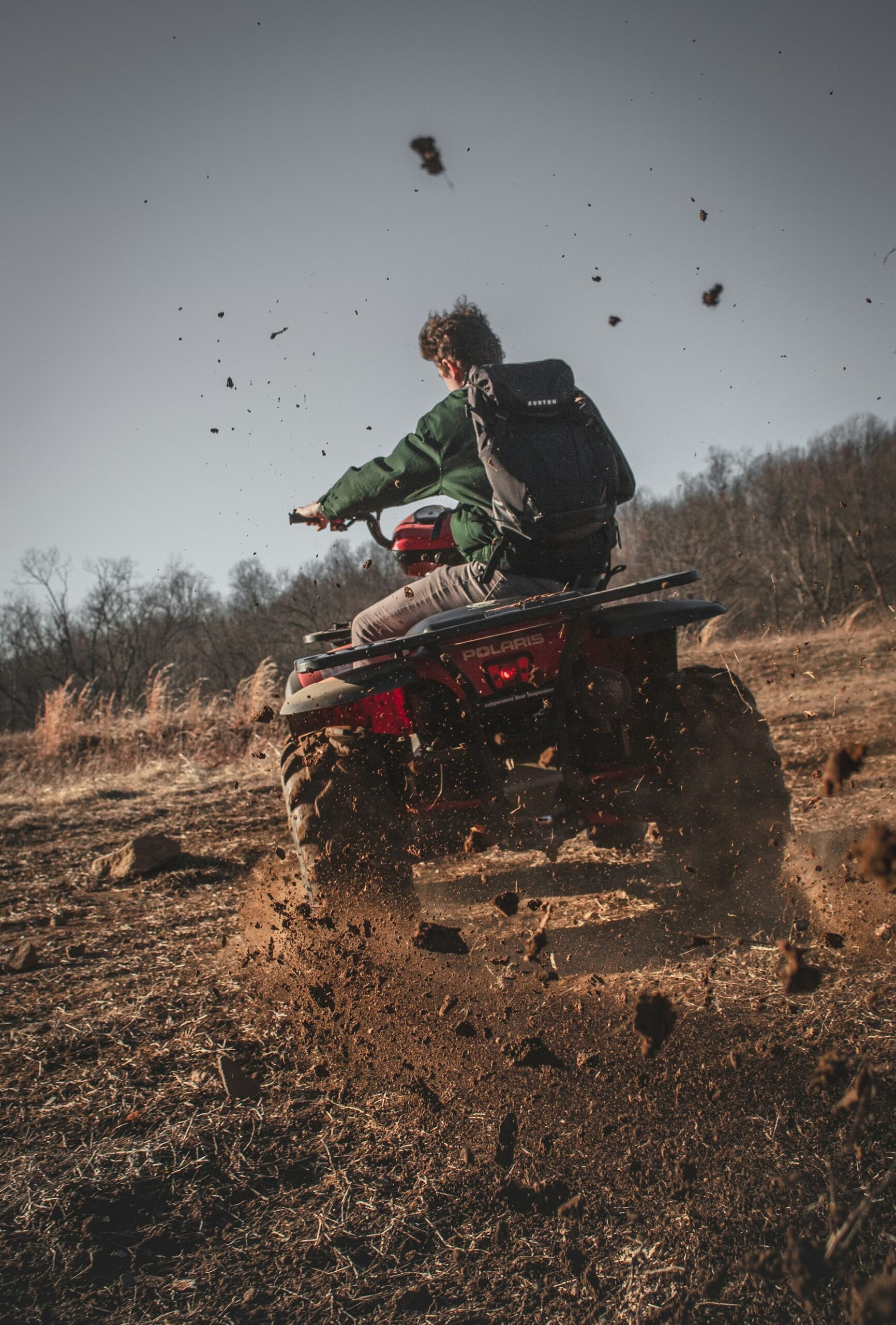 Off-road ride through the countryside